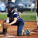 Saline Catcher Katie Alexander catches a ball as a Chelsea player scores on Monday, April 29. Daniel Brenner I AnnArbor.com